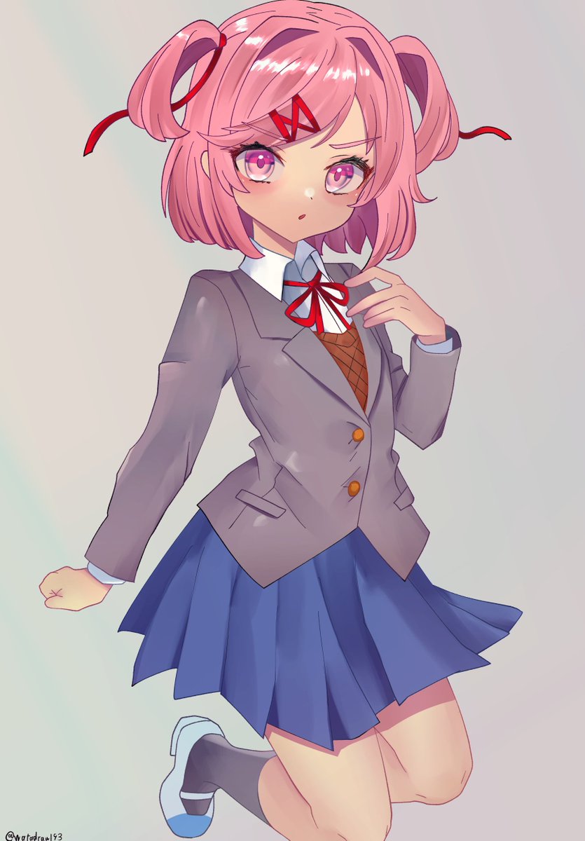 watadraw193's tweet photo. ナツキchang 
#DDLC https://t.co/nyvz9kzH7r