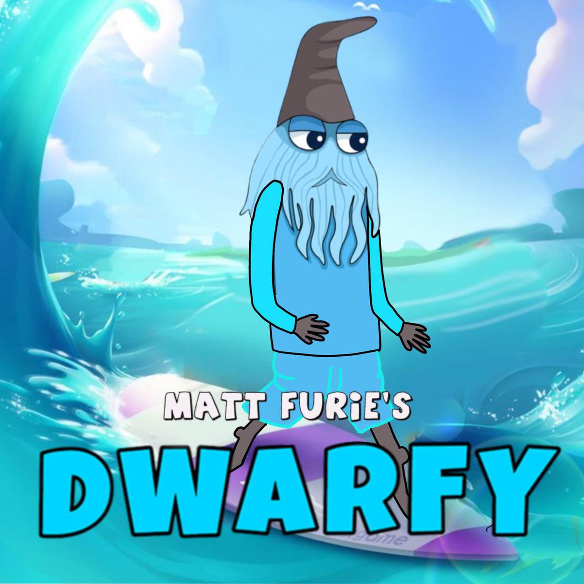 Kicking off the surf adventure with $DWARFY 🏄🏻‍♂️