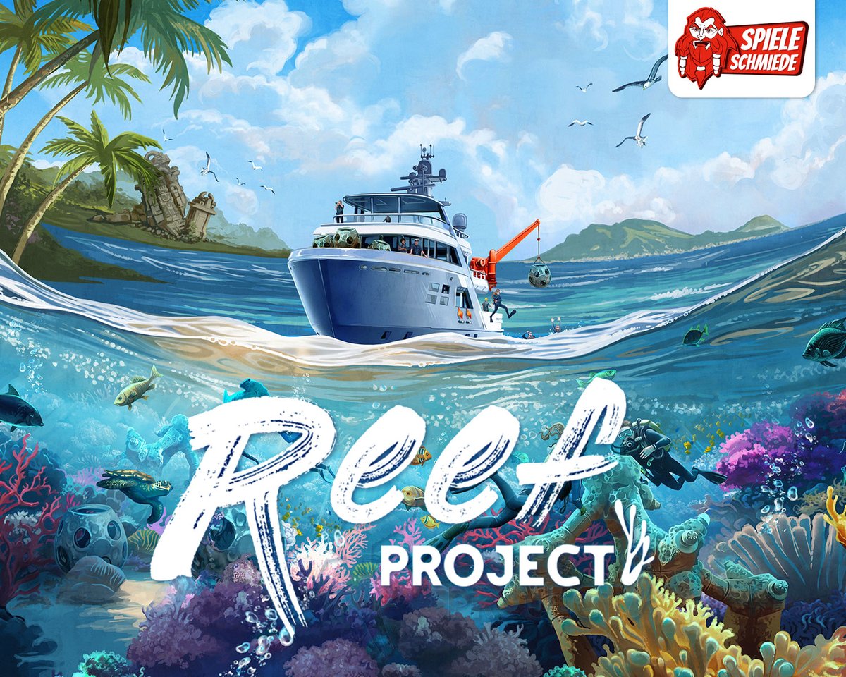 "Die Riff-Retter" ist das neuste Kenner-Eurogame aus dem Hause Giant Roc in der Spieleschmiede ➡️ spiele-offensive.de/Spieleschmiede…