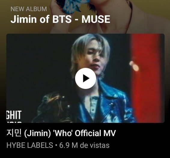 eviiloj's tweet photo. Hi @TeamYouTube @YouTube @BIGHIT_MUSIC @bts_bighit

#Jimin is not tagged in ‘Who’ MV as artist. Please fix it soon! https://t.co/ZYjHgbQ3Dr