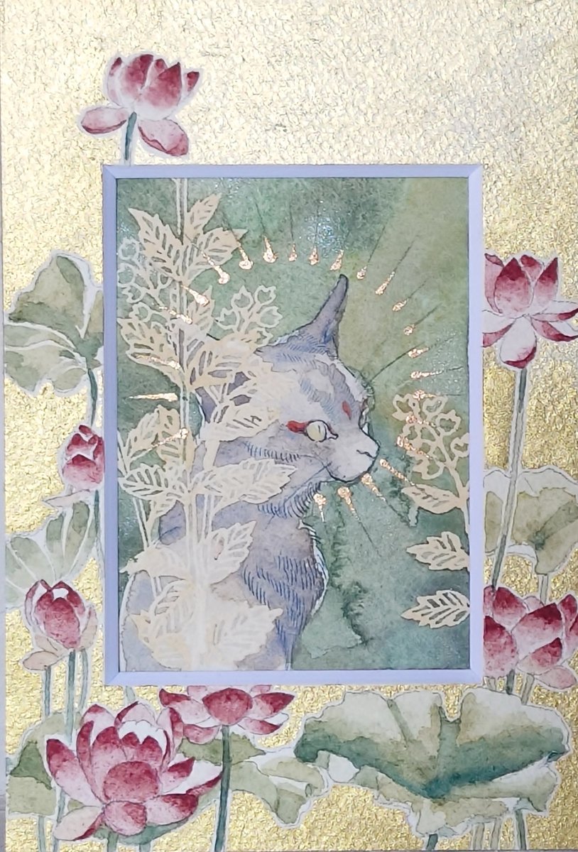 組み合わせ例として。どんな絵だとどうなるか。こんな感じです。#裏花火販売案内 