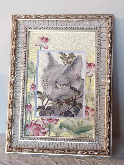 組み合わせ例として。どんな絵だとどうなるか。こんな感じです。#裏花火販売案内 