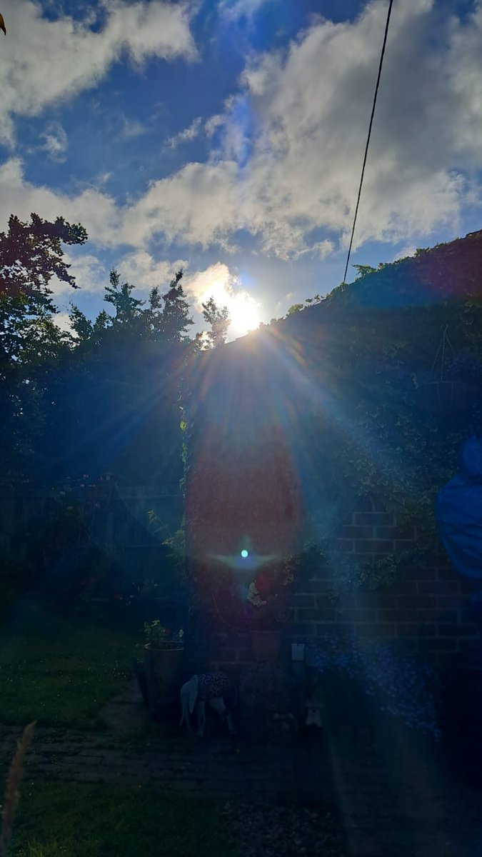 SharonRobertsUK's tweet photo. Not sure what's going on in this photo with the light  🤔 But here's to a new day we've not lived before.. Happy Sunday, everyone.😘 #SoulfulSunday #nofilter  #dreampalndo #mindfulness #freakyphotography #light #reiki #angelsoflight #lovelife #resilience #MentalHealthAwareness https://t.co/0HJAMTDtJF