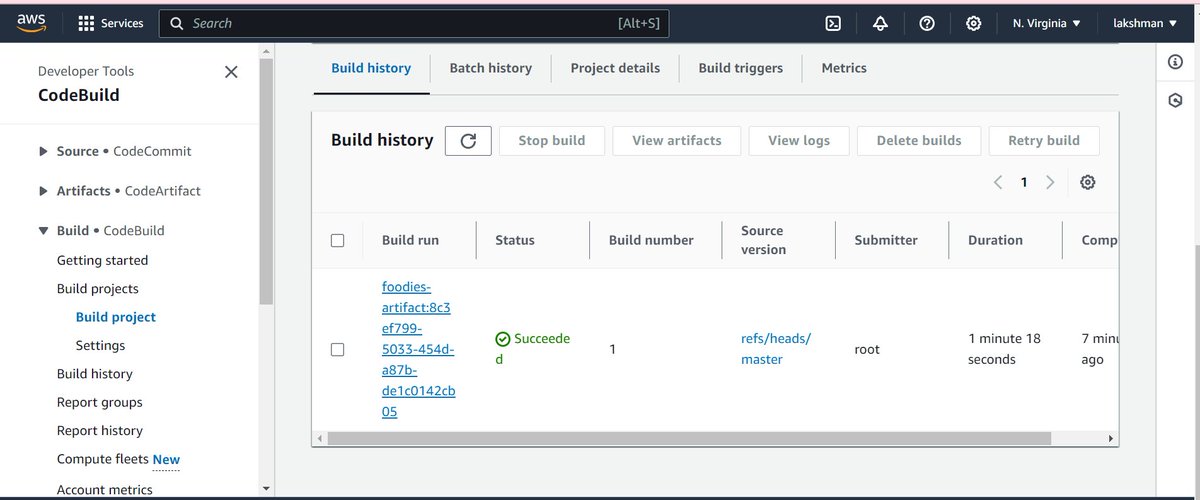 lakshopsstack's tweet image. AWS #codecommit is version control, and AWS #codeartifact is the repository to install dependencies, and store and access artifacts (war, jar, zip files etc).AWS #codebuild is used to compile, run, test, and publish artifacts to repository on build success
#DevOps #AWS