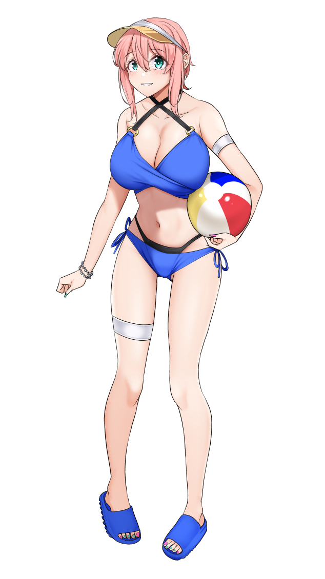 うちのコ水着立ち絵並べ部
かえる子 