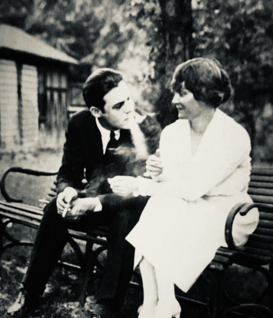 We ate well and cheaply and drank well and cheaply and slept well and warm  together and loved each other. - A Moveable Feast Ernest Hemingway (BOTD)  and his first wife Hadley, image size:942x1097