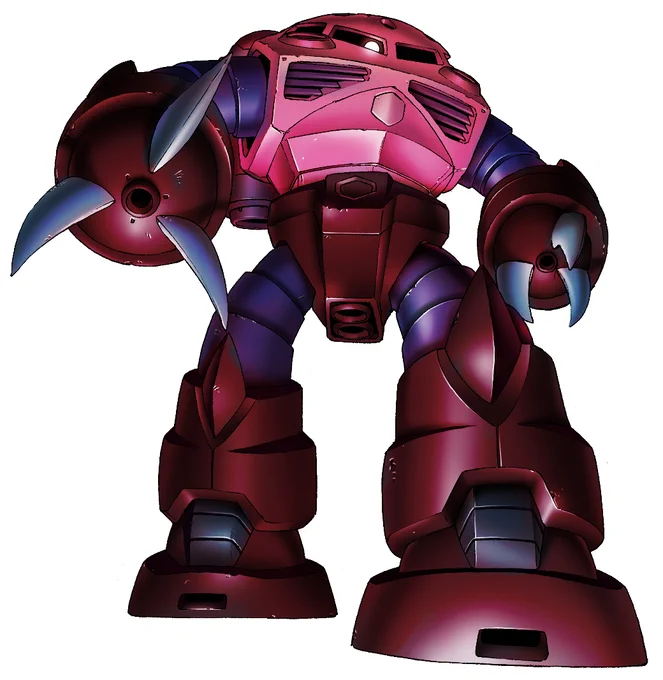 #ズゴックのモノアイの位置 昔のガンダムウォーで描いたやつ 