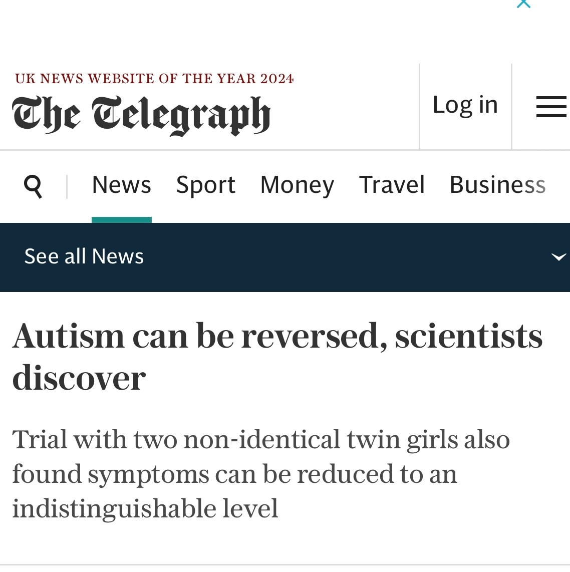 There are some articles in the news today about research that claims autism can be ‘reversed’.

This is deeply insulting to the more than 700,000 autistic people in the UK. We are completely baffled why this has even been published by UK papers. This is a case study of a single