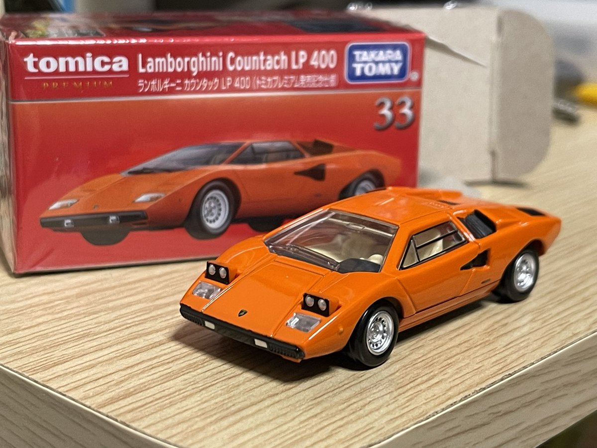 106_864's tweet image. 今月のカウンタック良いね💕︎

#トミカ
#トミカプレミアム
#LP400