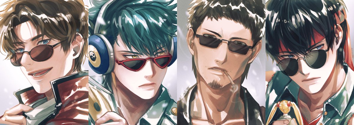 #銀魂
🕶️
● ▼ ■ ◒