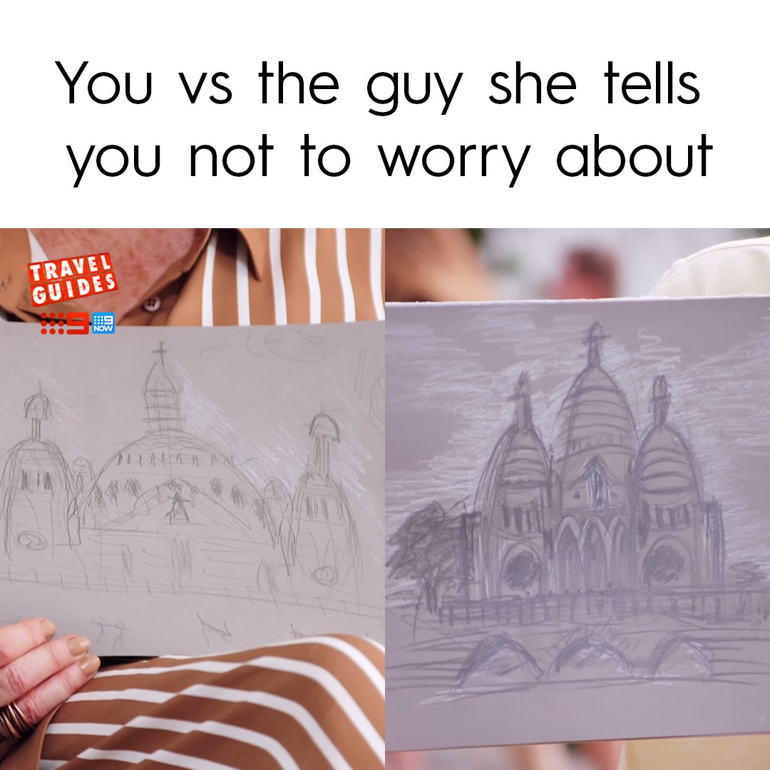 Hang these in the Louvre 🖼

#TravelGuides | Watch on <a href="/Channel9/">Channel9</a> and <a href="/9Now/">9Now</a>: nine.social/Kur