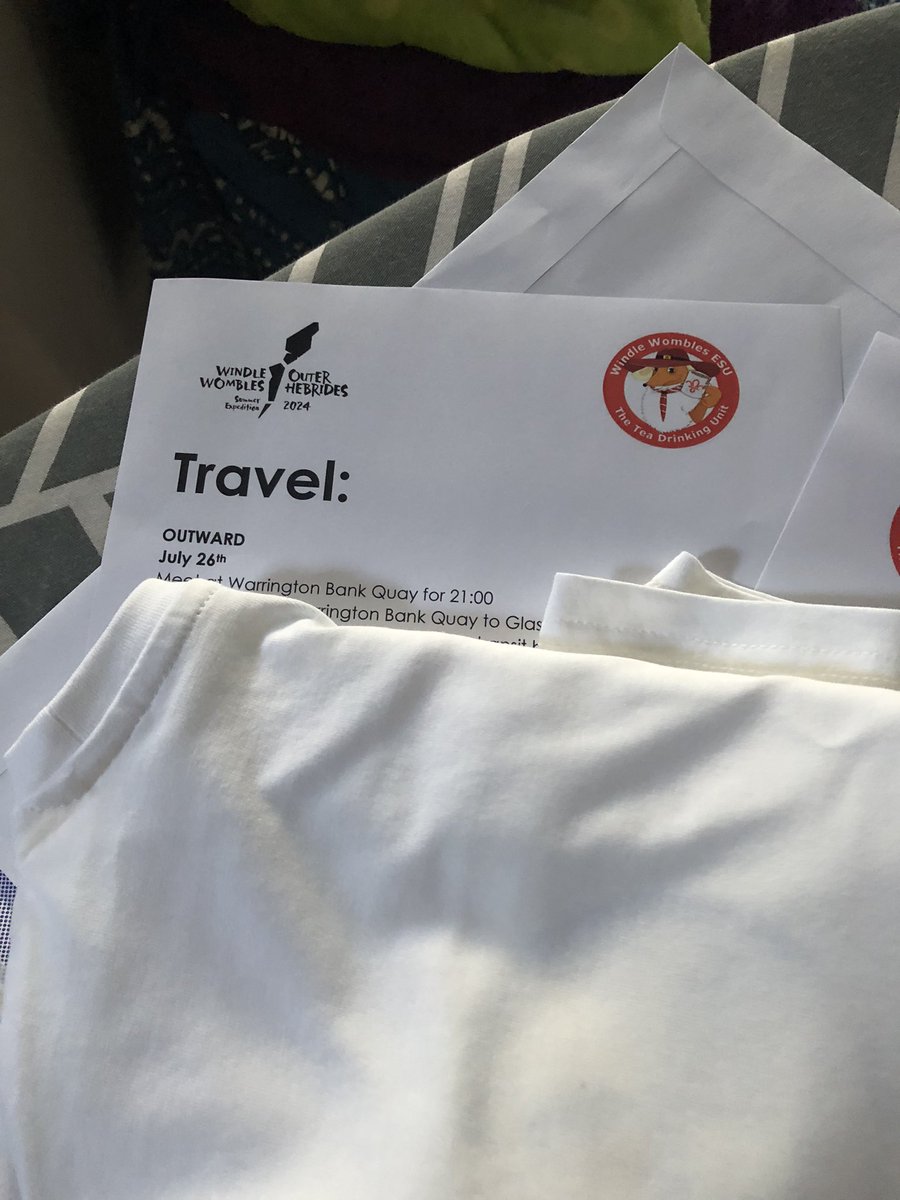 WindleWombles's tweet photo. #womblesontour. Departure day d minus 5 - time to start packing https://t.co/tGgRkZGjtw