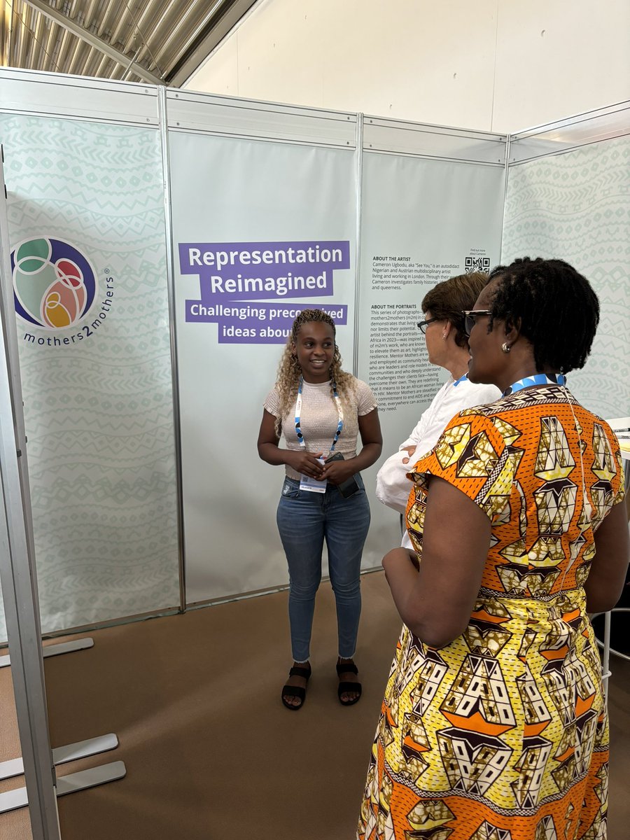 mothers2mothers (@m2mtweets) on Twitter photo Today at #AIDS24, we were delighted to host HSH Stephanie of Monaco, who toured our art exhibit with <a href="/UNAIDS/">UNAIDS Global</a> ED <a href="/Winnie_Byanyima/">Winnie Byanyima</a>. Mentor Mother <a href="/JessieMzem90693/">Jessie</a> explained our work to end HIV and bring health for all. Today at #AIDS24, we were delighted to host HSH Stephanie of Monaco, who toured our art exhibit with <a href="/UNAIDS/">UNAIDS Global</a> ED <a href="/Winnie_Byanyima/">Winnie Byanyima</a>. Mentor Mother <a href="/JessieMzem90693/">Jessie</a> explained our work to end HIV and bring health for all.