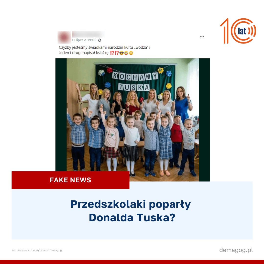 DemagogPL's tweet photo. 🤖Obraz został wygenerowany przy użyciu sztucznej inteligencji. Wskazują na to https://t.co/yHkwaibLnf. zdeformowane dłonie dzieci, jednej z nauczycielek brakuje nóg.
🔎 Jak sprawdzić autentyczność zdjęć?: https://t.co/e2pJZTNjEo
#10LatDemagoga #10LatFactCheckingu https://t.co/gzj0jJAlGz