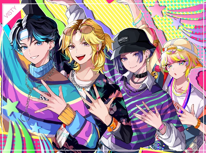 #みてみてVISTY絵過去絵で!!!! 