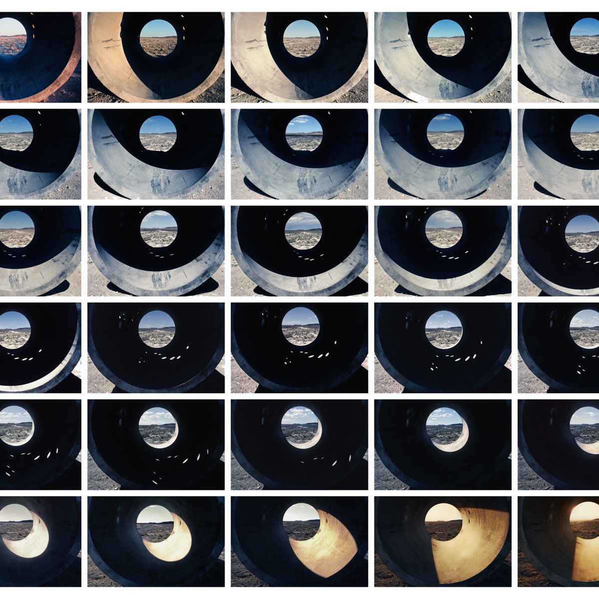 #NancyHolt was equally interested in astronomy and astrology. Today, 21 July not only marks the last day of the exhibition #CirclesofLight, but also full moon, the phase where it is exactly in line with the earth &amp; the sun. In July the full moon is traditionally called buck moon.