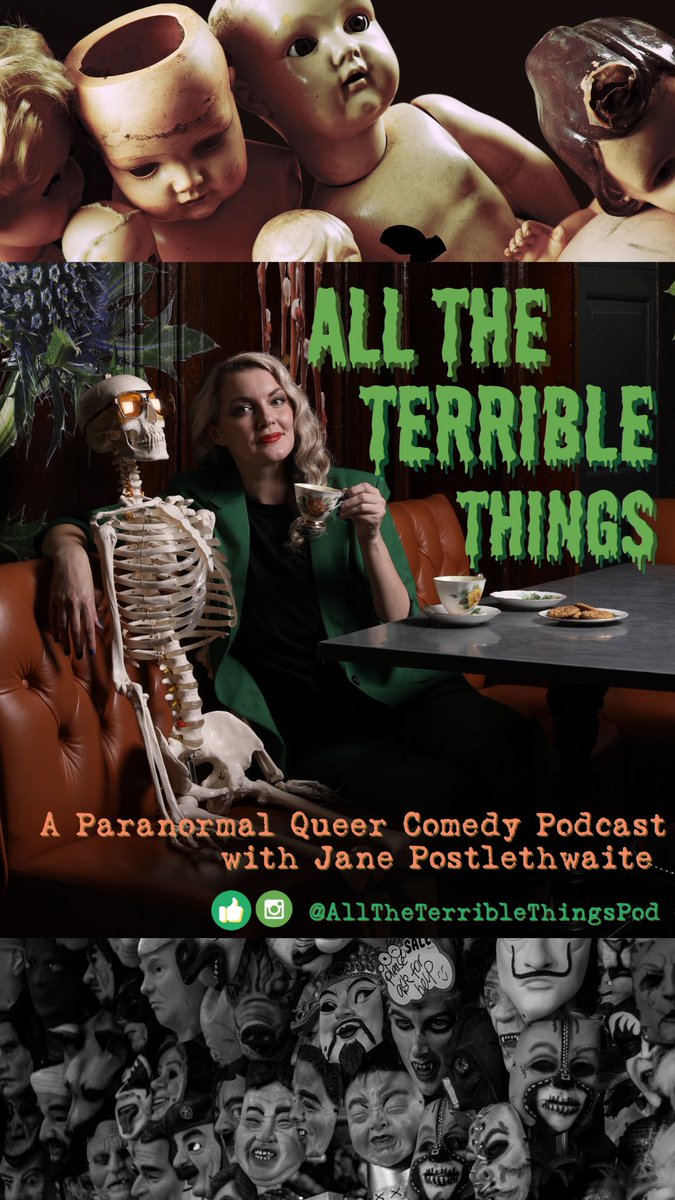 Are you LGBTQI+ &amp; have a spooky story?  Would you like to submit to my new podcast? If yes, fill out this form with your experiences at forms.gle/Rxm4iuw56XcwB6… Thank you! 👻👻👻👻 #spookystories #paranormal #paranormalpodcast #lgbtqpodcast