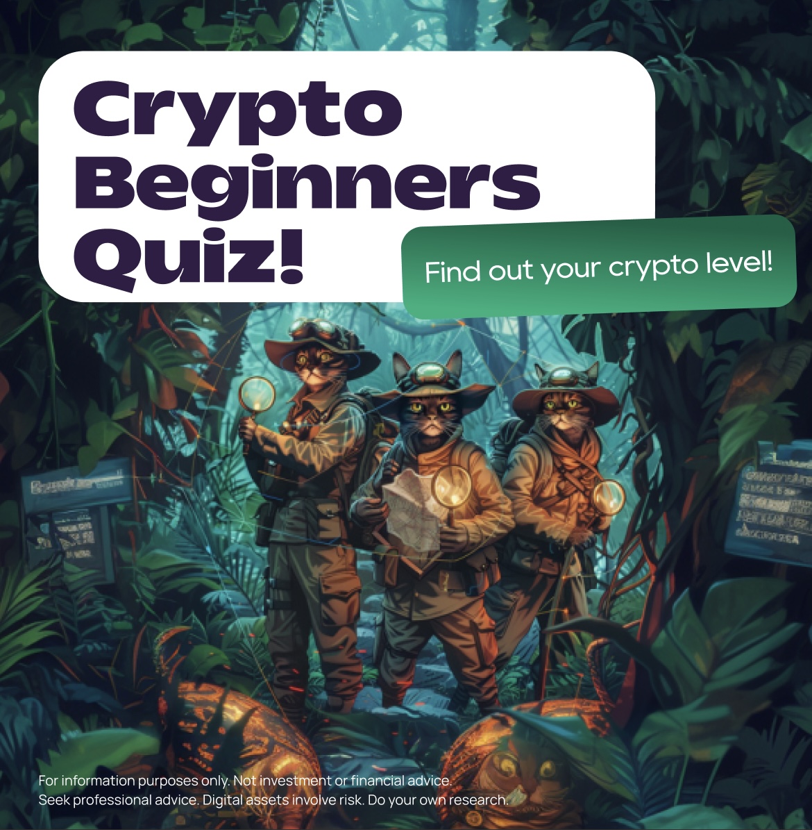 📝 Crypto Beginners Quiz!

🆕 Are you new to the world of cryptocurrency? Take our quiz to see how much you know and find out your crypto level!

💬 Take the quiz and share your results in the comments below!

📢 And don’t forget to share your results on X or Instagram Story and