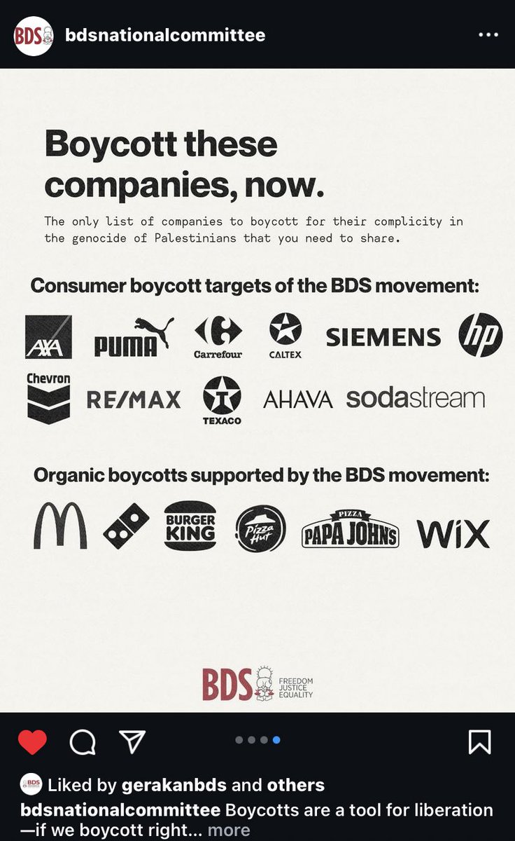 stweeknd's tweet photo. free to jail aara😭 bds haven’t say anything yet or new update about boycott, so mcd is still on the list. check on @BDSmovement or @/bdsnationalcommitee. i know u’re not even keep on update of palestine, so shut up😞 https://t.co/mWpFH3pSGA