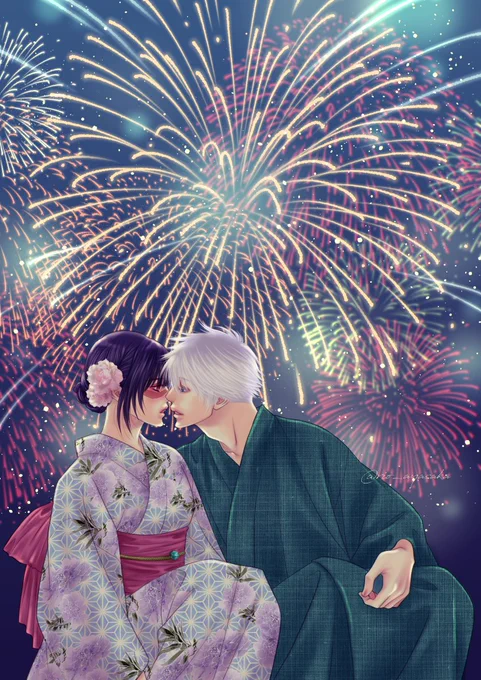 恋花火。#五歌 