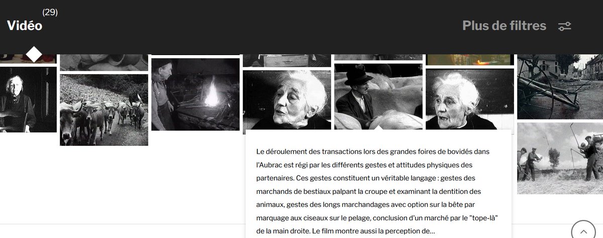 Hey les agrégatif-ves ! (et les autres)
Sur le site du CNRS on trouve les films réalisés par l'ethnologue Jean-Philippe Lajoux sur la vie rurale dans les années 1960.
Extraordinaires trésors et savoirs sur le monde paysan d'autrefois
images.cnrs.fr/recherche/aute…