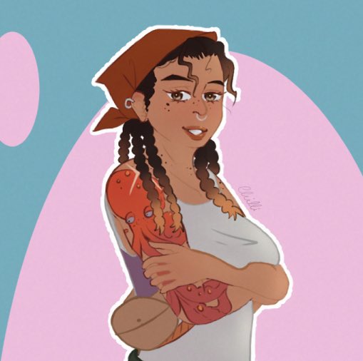 ChilliGhostArt's tweet photo. This is my second attack 🫧

And my target this time was Marina Costa by the lovely @Lamiengogo 💕 Loved the design and her vibe so of course I had to attack 🤺🤺

#artfight2024seafoam #artfightattack https://t.co/VsInWG7RqH