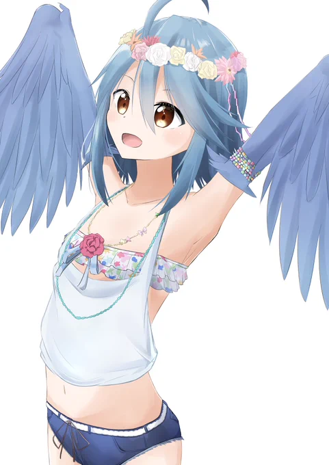 パピ   #イラスト #モンスター娘のいる日常