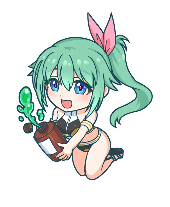エフェクトなしと単体版 #ABSGDKイラコン