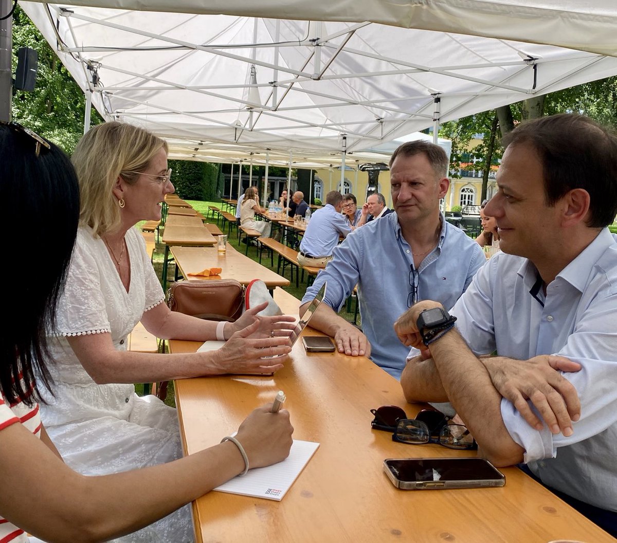 ESGE_news's tweet photo. Our Summer Governing Board meeting. The focus was strategic planning for the coming 5 years, but our venue, a calm oasis in the heart of Munich, also facilitated strengthening connections, conceptualizing new ideas and, maybe most importantly, friendship. 
https://t.co/m9kKZR0eWi https://t.co/YQbyC3rUdd