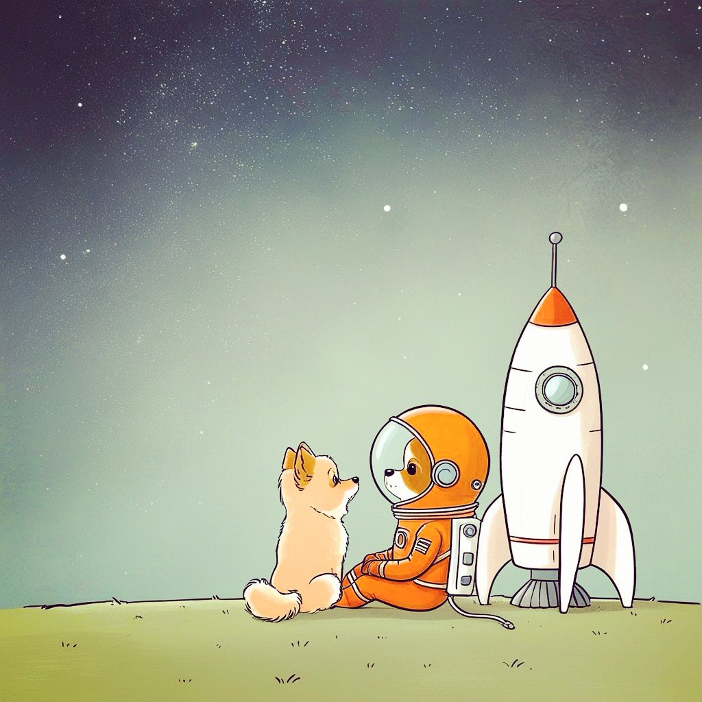 blaze2ouf's tweet image. S.T.A.Y. #interstellar #space #spitzlovers #pomeranianpuppy #puppiesofinstagram #poetry #abstract #illustration #painting #think #plan #positivity #handdrawn #sketch #nftcommunity #aicommunity #scifi #fantastic #fantasy
