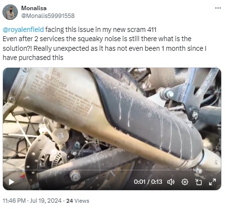 ravinesun's tweet photo. @Monalis59991558 #PureCheating #BoycottRoyalEnfield @krishan32799678
@Rajesh_Thota07 Royal Enfield is scammer Cheaters Syndicate selling below 3rd class Quality Kabad bikes https://t.co/AmH7us1CVX