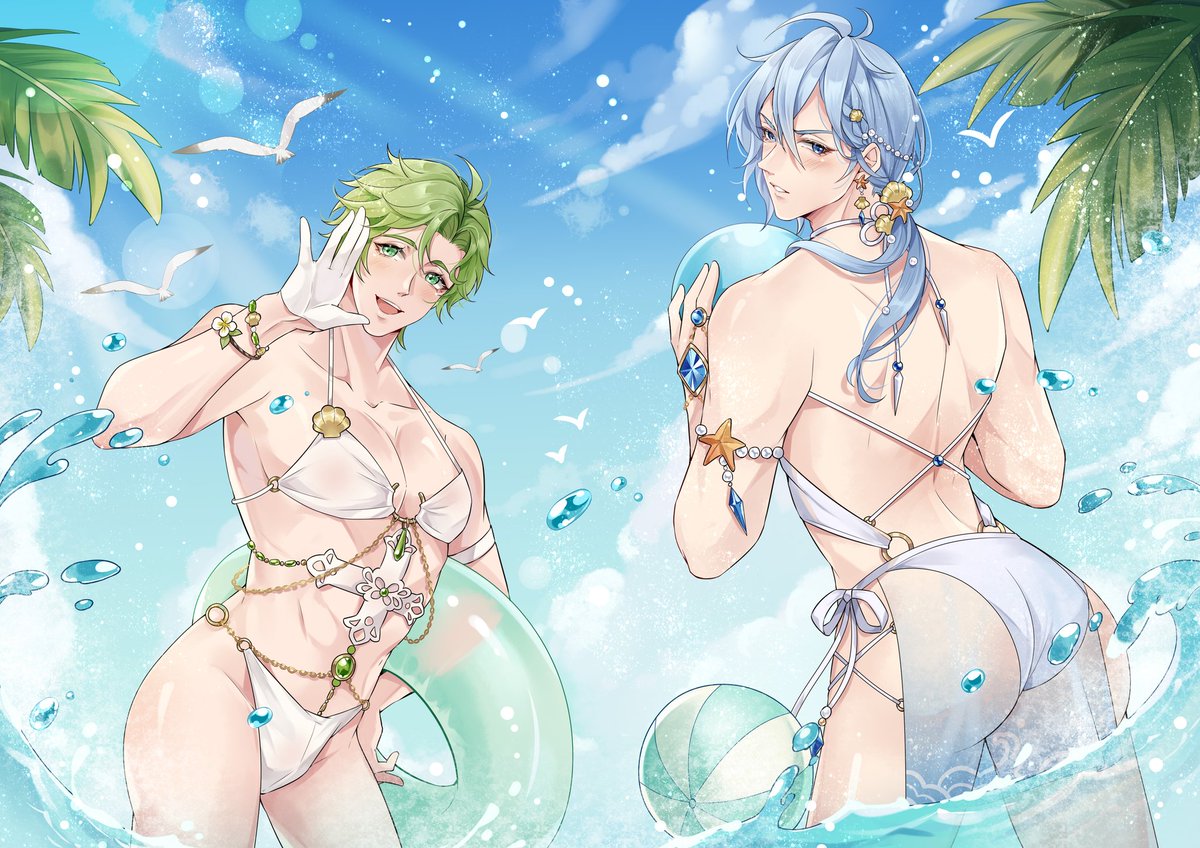 Xun1948637's tweet photo. 老婆们的泳装 #NUcarnival https://t.co/prIQ0PCNuT