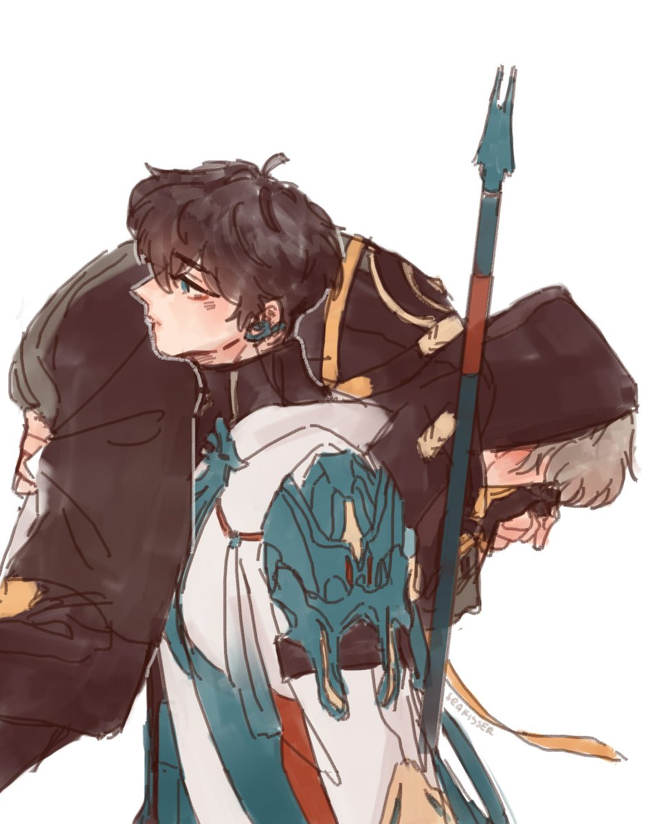 seakisser's tweet photo. he'll be taking his wife away now bye everyone #dancae #丹穹 https://t.co/rJY0jAwPVT