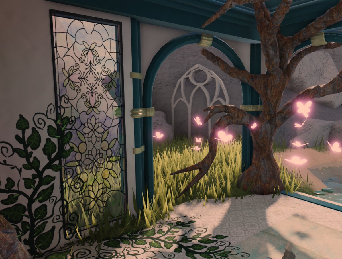 BlushSoft_'s tweet photo. Homestore/UGC store WIP!🌊

Currently working on another homestore map I'm looking to sell soon! 
I think the butterflies are really the finishing touch here.
 
#Roblox #robloxhomestore #RobloxDev #RBXDev #robloxshowcase https://t.co/OFJlWVBU2X