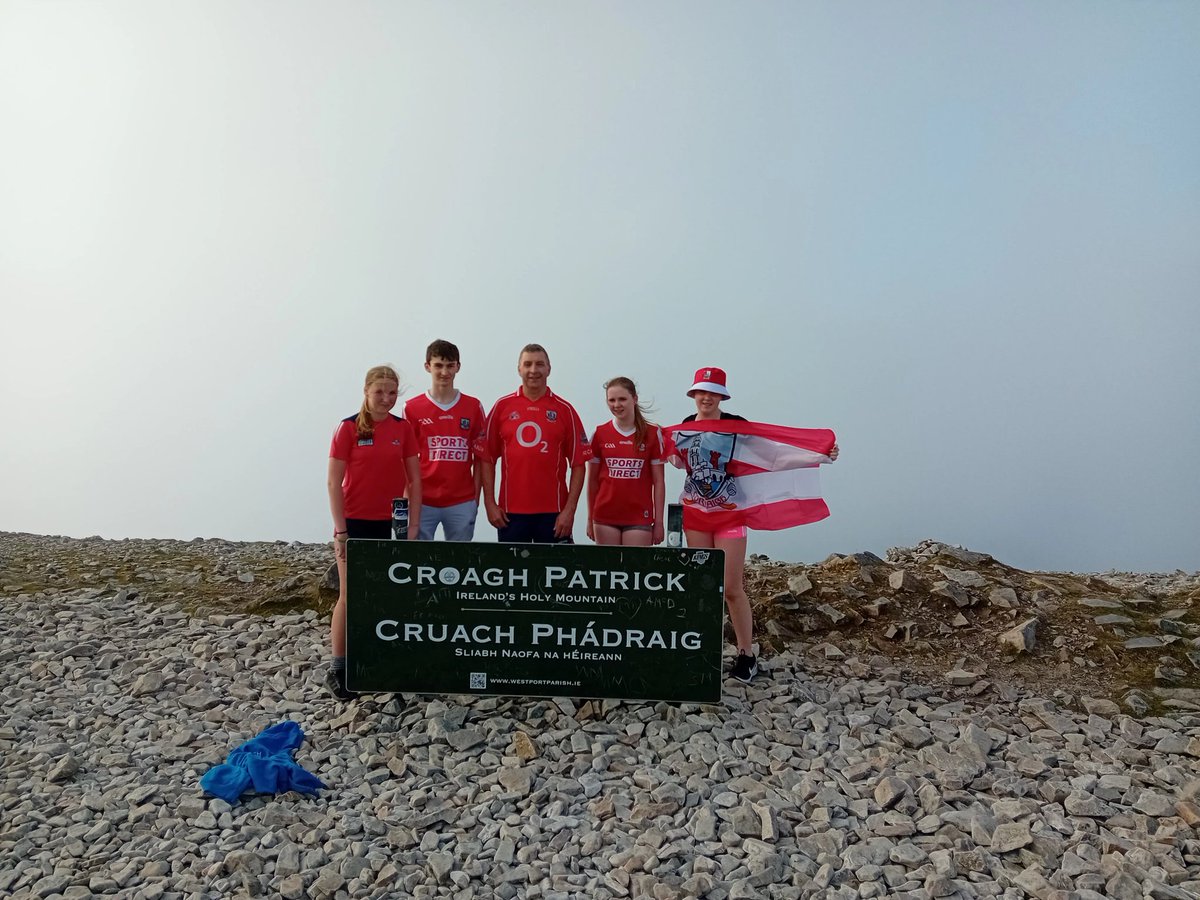 xconcon6's tweet photo. From Croagh Patrick to Croke Park,even the lord won't stop us now.. https://t.co/LxWrPcHWpM