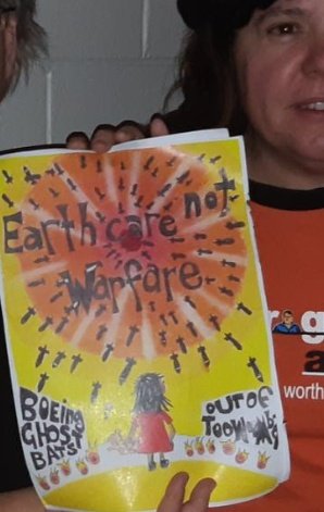 wagepeaceau's tweet photo. Doctor Death. Brendan Nelson who oversees Boeing: Destruction is their business. 
Bombs, attack helicopters, bombers. 
Ghostbats are weaponised drones to accompany f35. They will be driven out of Toowoomba - before they sell them to Israel. 
#BootBoeing  #EarthcareNotWarfare https://t.co/tAOIlZRDV8