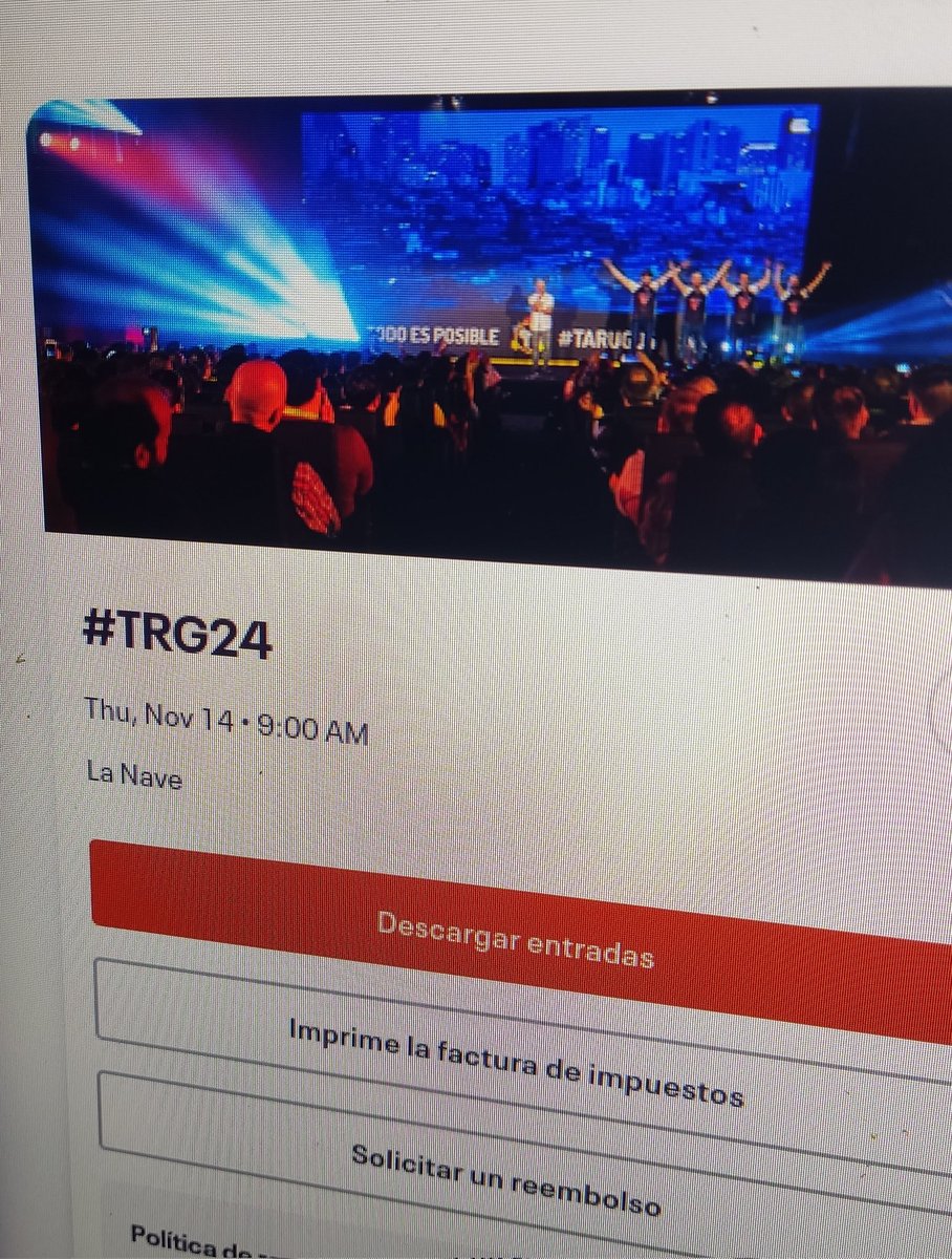 Oficialmente, se va a la <a href="/tarugoconf/">TRGCON</a>

 De 🇮🇨 con ❤️❤️