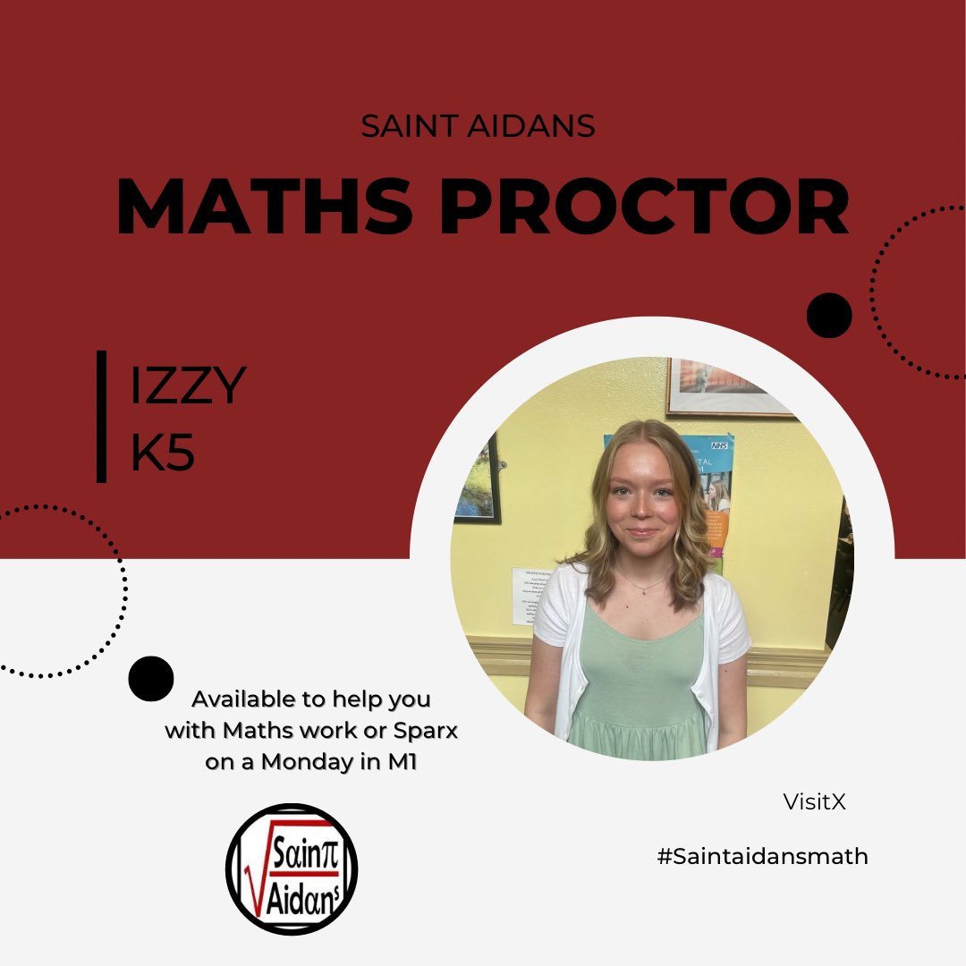 Saint Aidan's Maths tweet media