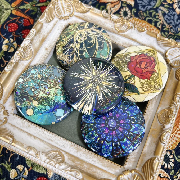 #海嶌図 の缶バッジセット販売中です◆◆ 