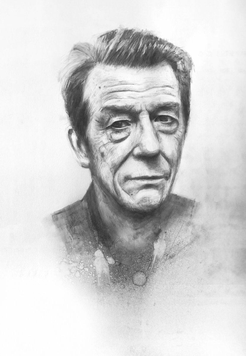 PixelsFromMars's tweet image. Liquid charcoal painting of actor John Hurt
#JohnHurt #LiquidCharcoal #PortraitPainting #ArtisticJourney #EmergingArtist #ActorPortrait #ContemporaryArt #ArtisticBreakthrough #CharcoalArt #SupportArtists