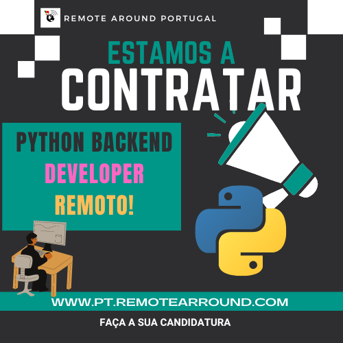 RemoteAroundPT's tweet photo. 🚀 Estamos Contratando: Python Backend Developer (Remoto)! 🌟

OFERTA REMOTA https://t.co/8KGZWEopbO

OFERTAS REMOTAS https://t.co/hjGS7tsd8s

#remotearroundpt #vacancies #PythonDeveloper #BackendDeveloper #RemoteWork #TrabalhoRemoto #DesenvolvedorPython #VagaDeEmprego #FastAPI https://t.co/ftFc6Irbxc