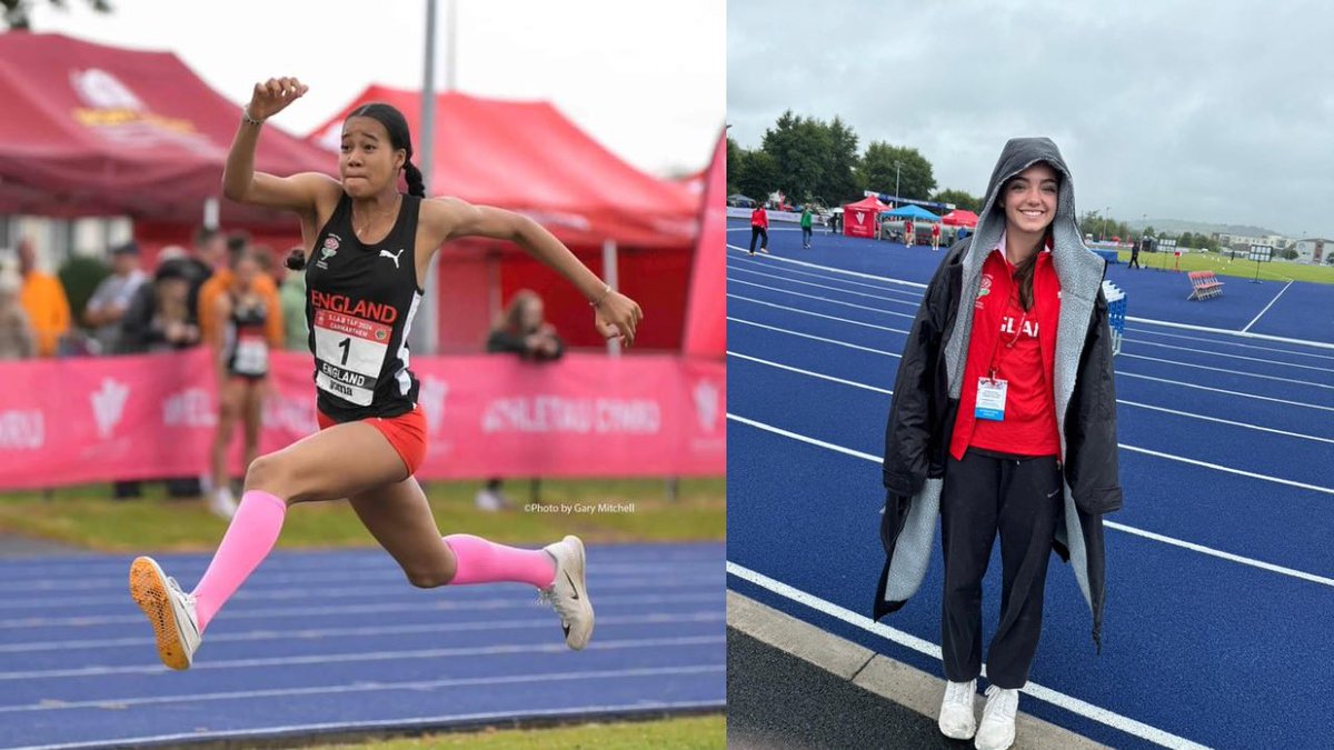 Blackheath & Bromley Harriers (@bbharriersac) on Twitter photo Every year U17 athletes from the <a href="/SchoolAthletics/">EnglishSchoolsAA</a> are selected to represent their country at SIAB!
Qi-Chi (Triple Jump) and Elsa (Pole Vault) spent Saturday in Wales as part of the <a href="/EnglandAthletic/">England Athletics</a> team!
Read the report:
bbharriersac.org.uk/esaa-and-siab-… Every year U17 athletes from the <a href="/SchoolAthletics/">EnglishSchoolsAA</a> are selected to represent their country at SIAB!
Qi-Chi (Triple Jump) and Elsa (Pole Vault) spent Saturday in Wales as part of the <a href="/EnglandAthletic/">England Athletics</a> team!
Read the report:
bbharriersac.org.uk/esaa-and-siab-…