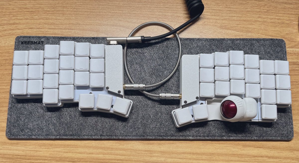 Keyball44ish-m ロープロファイル対応 したし キーキャップ付き Keyball44ish-m ロープロファイル対応 したし キーキャップ付き