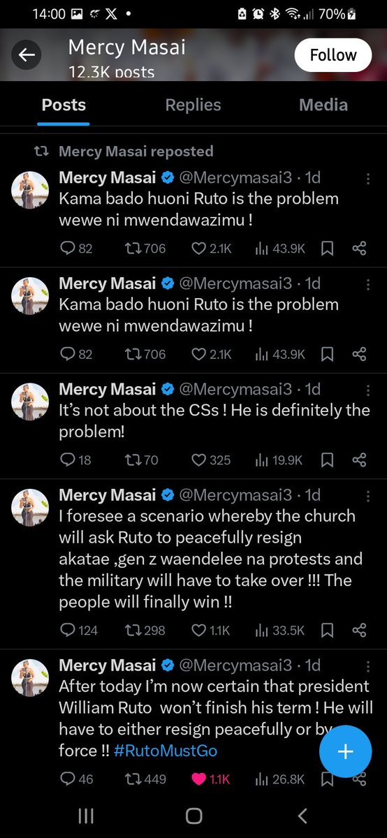 AmbassadorLive's tweet photo. @Mercymasai3 congratulations Mercy Masai because of always telling the truth and standing with the truth.
#OccupyKenya 
#OccupyAirport 
#GenZPollRelease 
#RutoMustGoNow https://t.co/0P8MyWZlOt