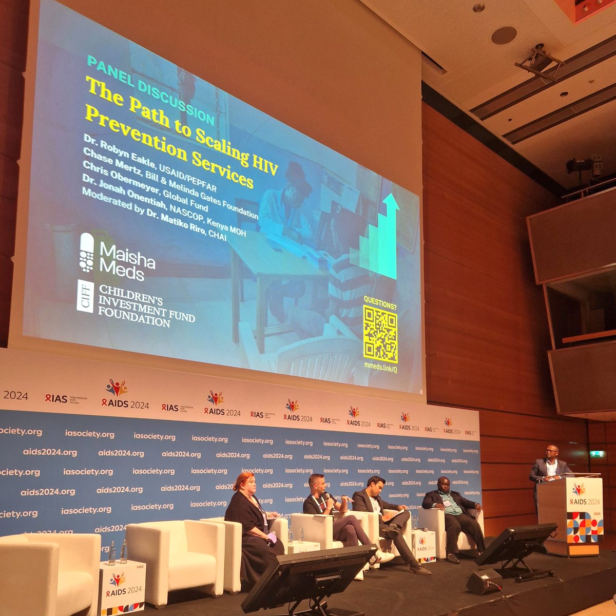 “We have to make access wider now – delivery channels and markets. At the same time we have to think about innovation to bring greater access in the future.” 

<a href="/GlobalFund/">The Global Fund</a> Chris Obermeyer joins #AIDS2024 dialogue on scaling #HIV prevention services. #PutPeopleFirst