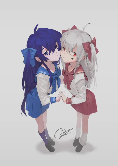 とても久しぶりに女子を描いた プニ