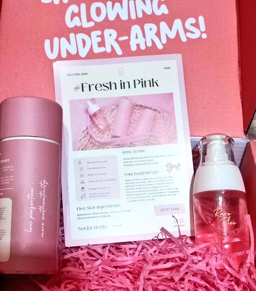 Izz_square's tweet photo. Waittt ingatkan perfume ke apa sebab packaging exclusive sangat, rupanya deodorant wehhh 🤣

Bau dia pun wangi, soft manis camtu. Memang pakai sampai malam tak ketibas weh 🙌🏻 function 💯 

Bukan tu je siap boleh cerahkan ketiak lagi tau 🫣 Sesuai tuk sensitive skin jugak https://t.co/lrvLJEhTzH
