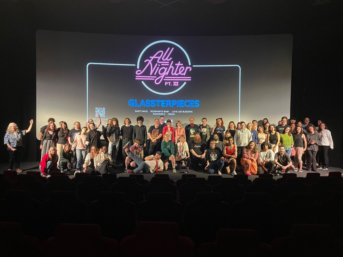 We survived The World’s Biggest All Nighter Part III! 💪✨ The BIGGEST thanks to our special guests <a href="/empiremagazine/">Empire</a> &amp; Rose Glass, all our brilliant hosts, and every single one of you that came and spent the night with us in the name of cinema. You’re crazy and we love you!