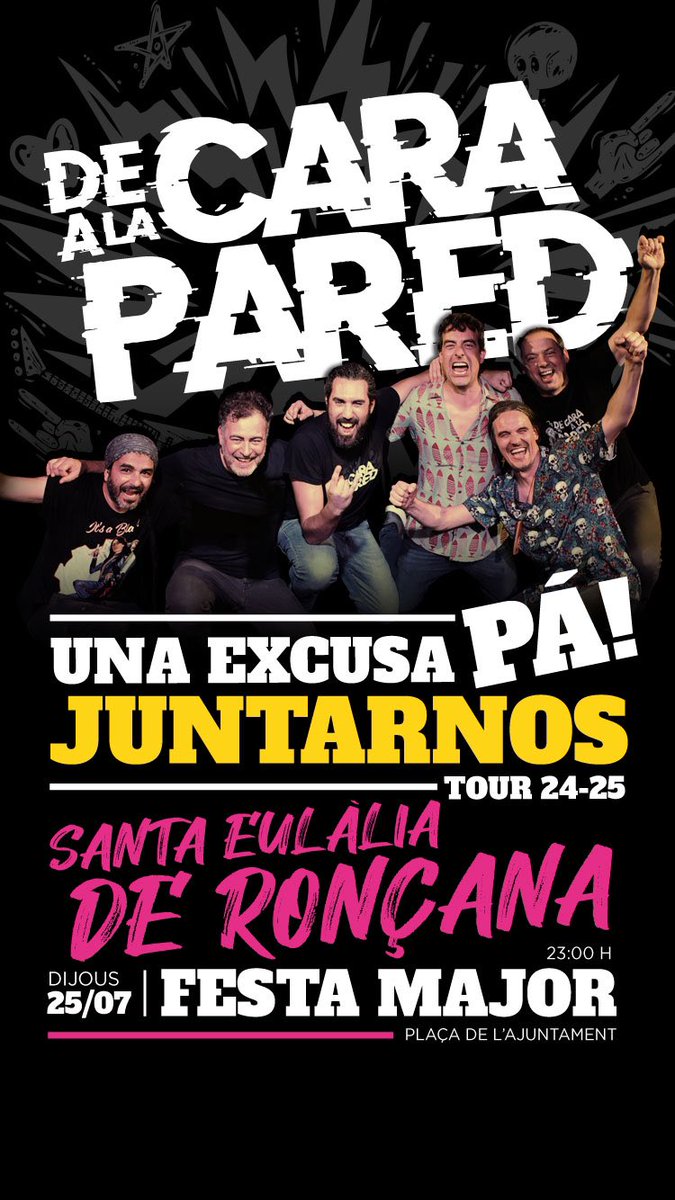 Volvamos a juntarnos!! 
Festa Major de Santa Eulàlia de Ronçana! Us esperem dijous que ve!!