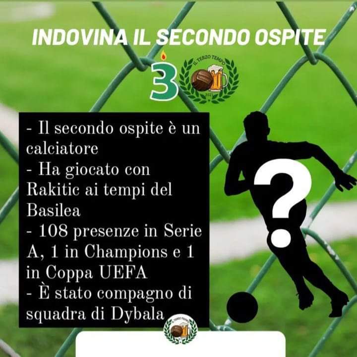⁉️ 𝐈𝐧𝐝𝐨𝐯𝐢𝐧𝐚 𝐢𝐥 𝐬𝐞𝐜𝐨𝐧𝐝𝐨 𝐨𝐬𝐩𝐢𝐭𝐞 🎂

#CoppaUEFA #ChampionsLeague #Calcio #SerieA #Basilea #Rakitic #Il3Tempo